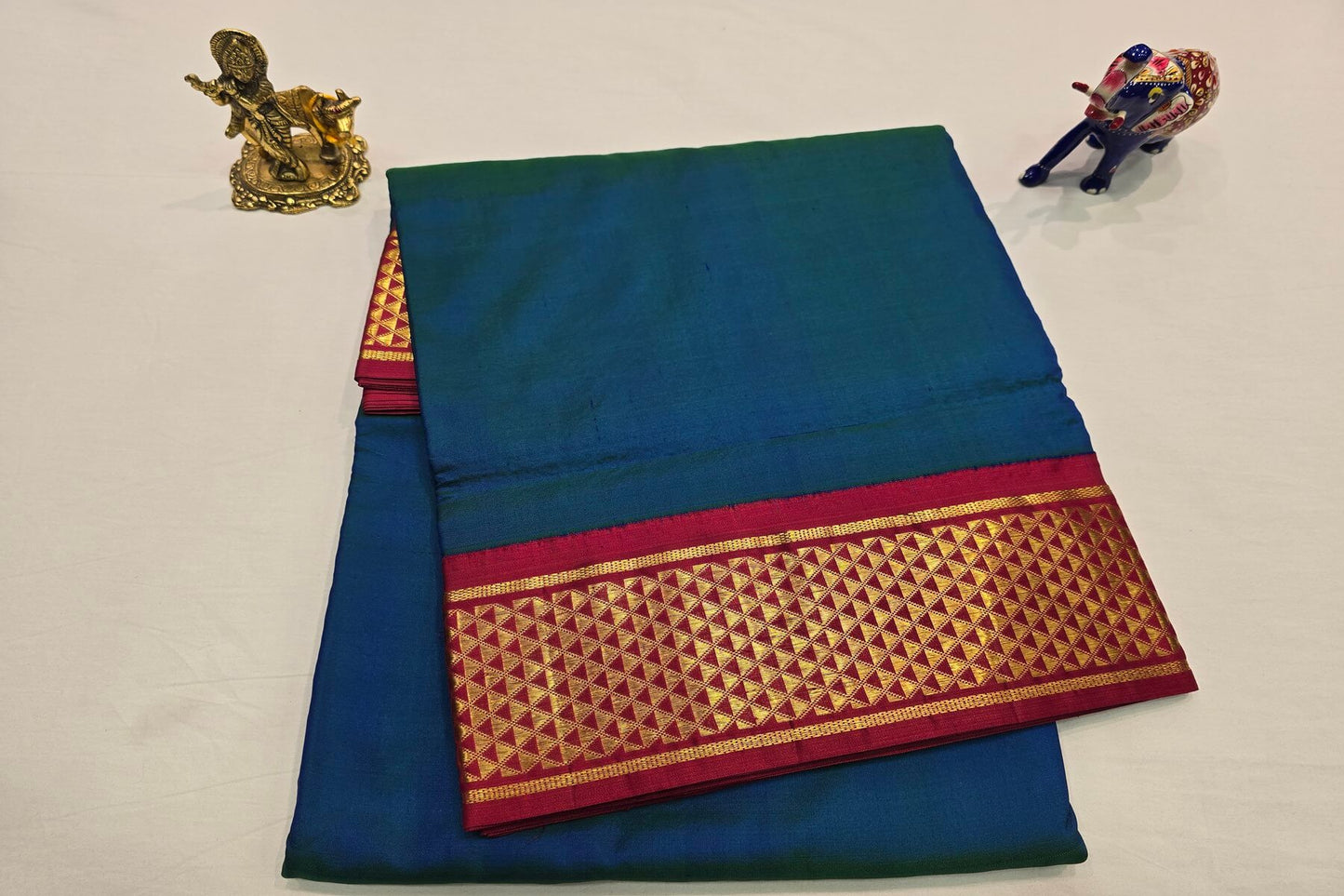 Ten yards silk saree SS4016