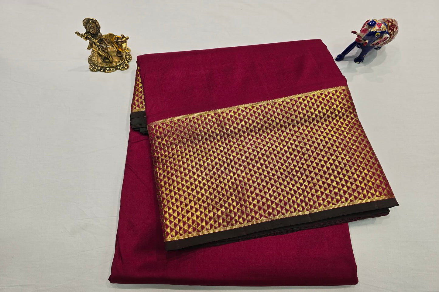 Ten yards silk saree SS4017