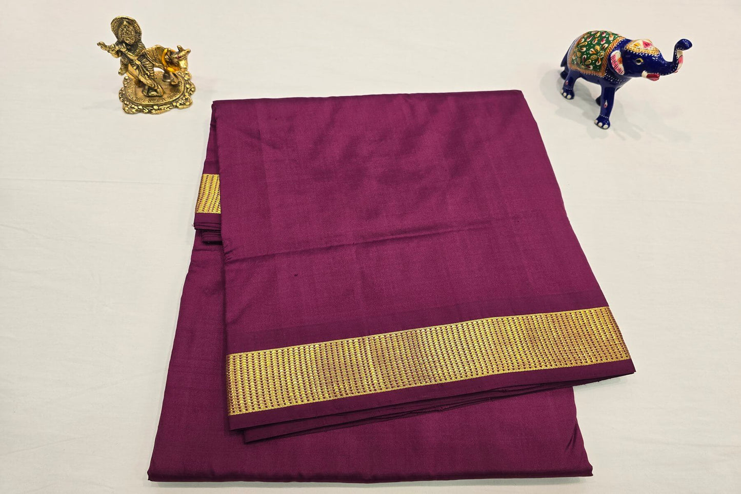 Ten yards silk saree SS4026