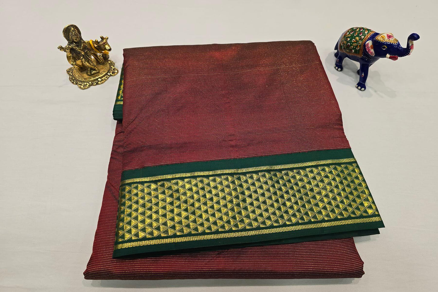 Ten yards silk saree SS4041