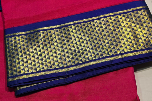 Ten yards silk saree SS4377