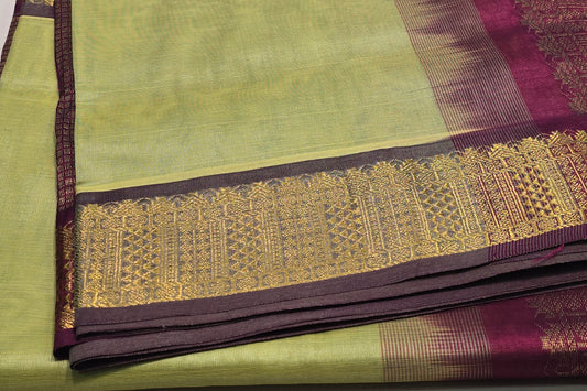 Nine and a half Yards Silk Cotton Saree SS4640