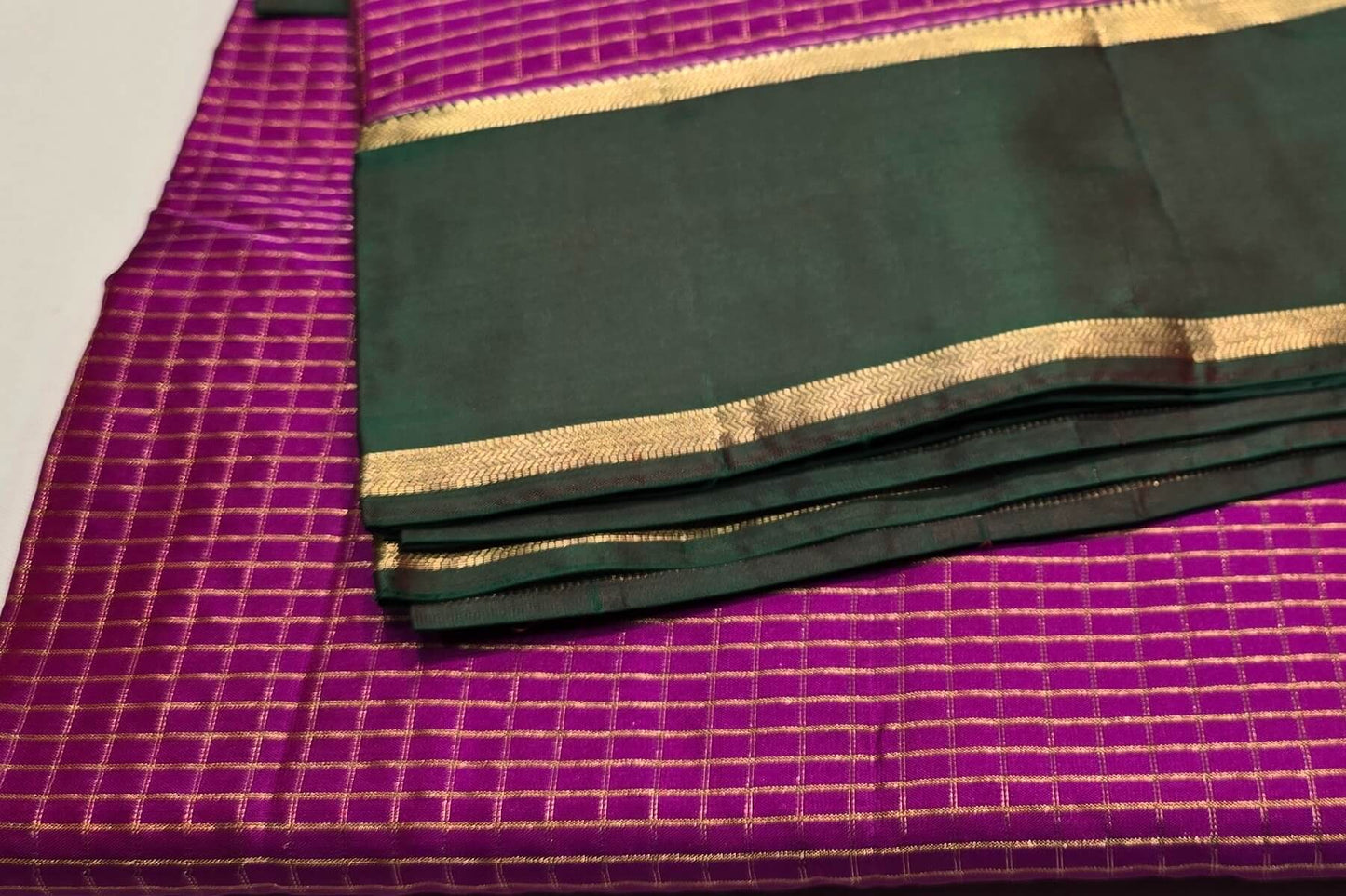 Ten Yards Silk Saree AC1370