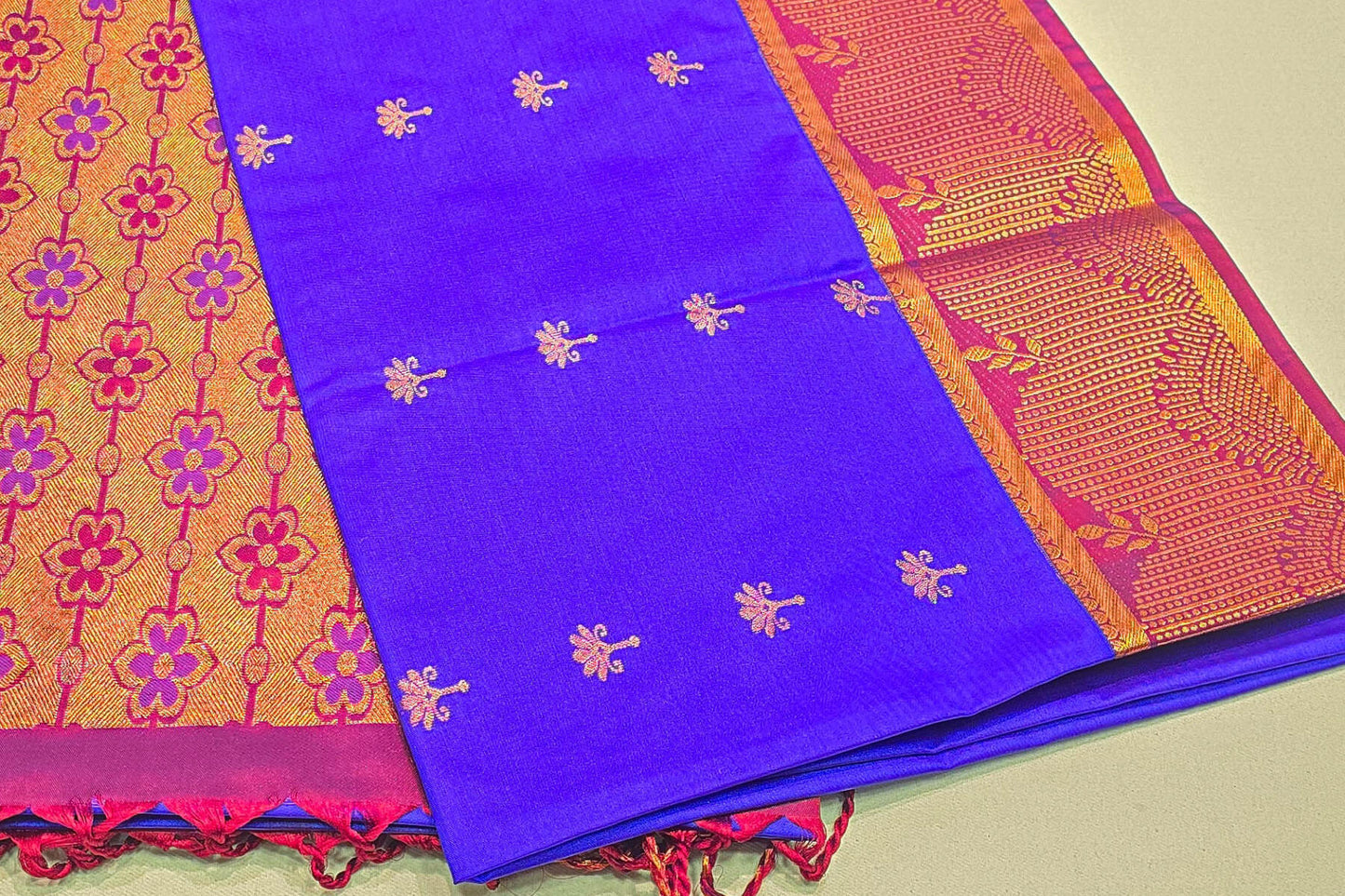 Semi silk saree SS4883