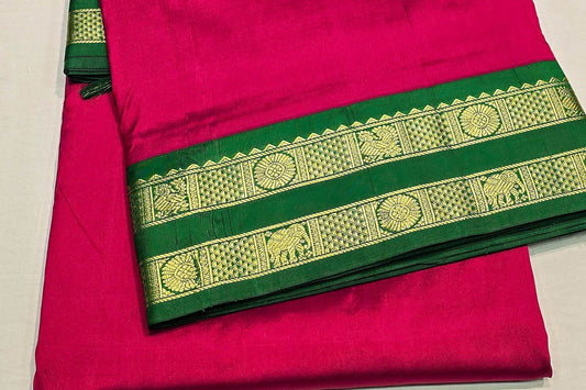 Ten yards silk saree SS5449