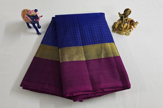Blue Kanjivaram Silk Saree SS5530