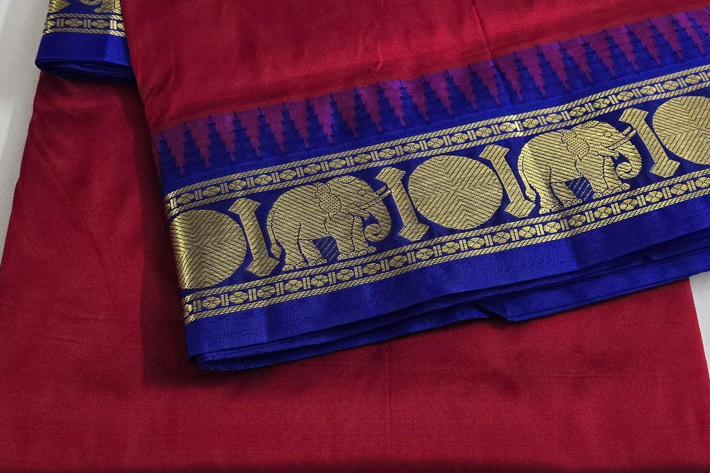 Ten yards silk saree SS5567