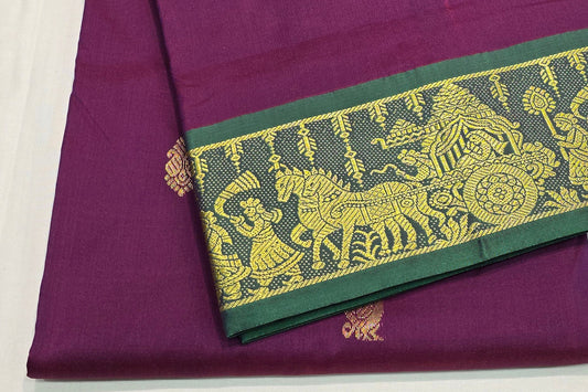 Nine and a half Yards Semi Silk Saree SS5670