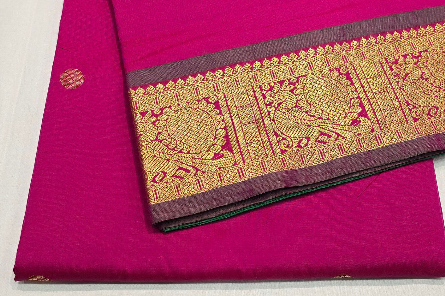 Nine and a half Yards Semi Silk Saree SS5677
