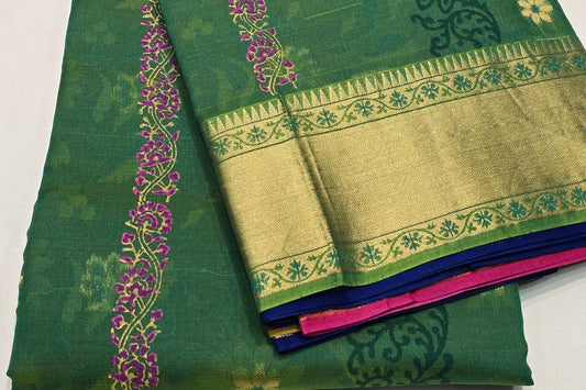 Kora Silk Cotton Saree SS5680