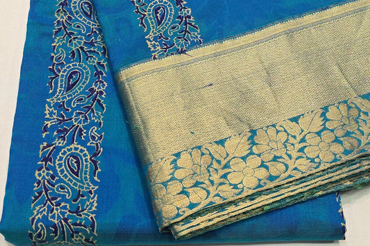 Kora Silk Cotton Saree SS5684