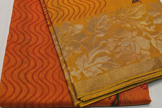 Kora Silk Cotton Saree SS5686