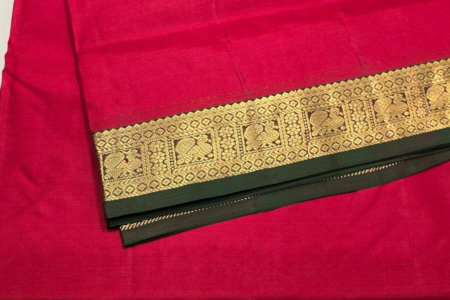 Nine and a half yards silk saree AC1544