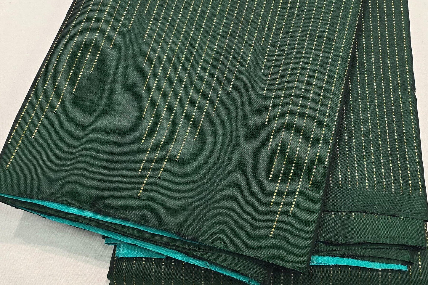 Bottle green Kanjivaram Silk Saree SS5972