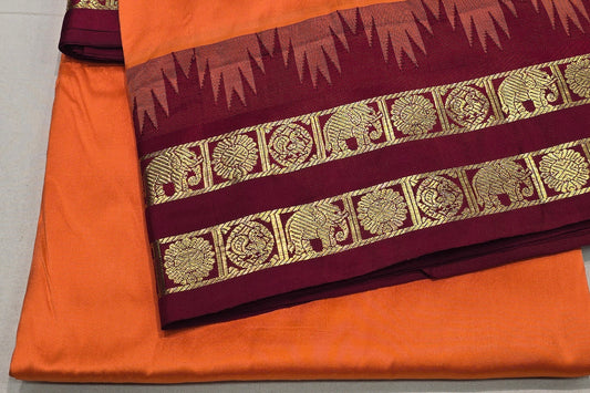 Ten yards silk saree SS6110