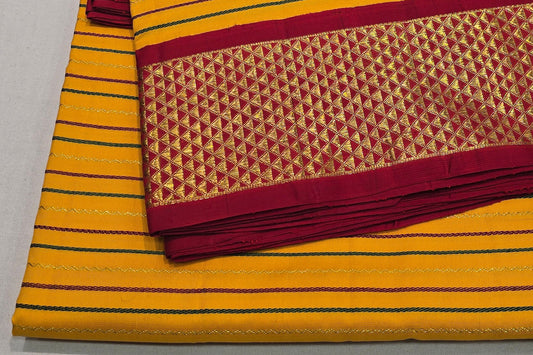 Ten yards silk saree SS6114