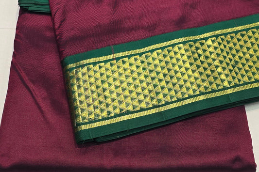 Ten yards silk saree SS6134