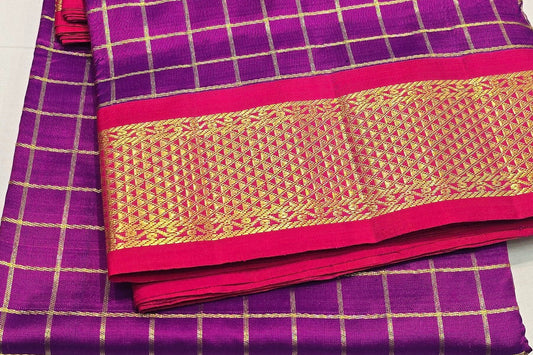 Ten yards silk saree SS6138