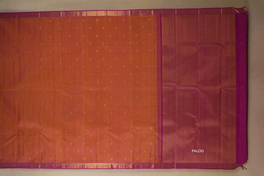 vintage kanjivaram silk saree paloo