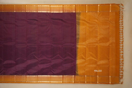 light weight kanchipuram silk saree paloo