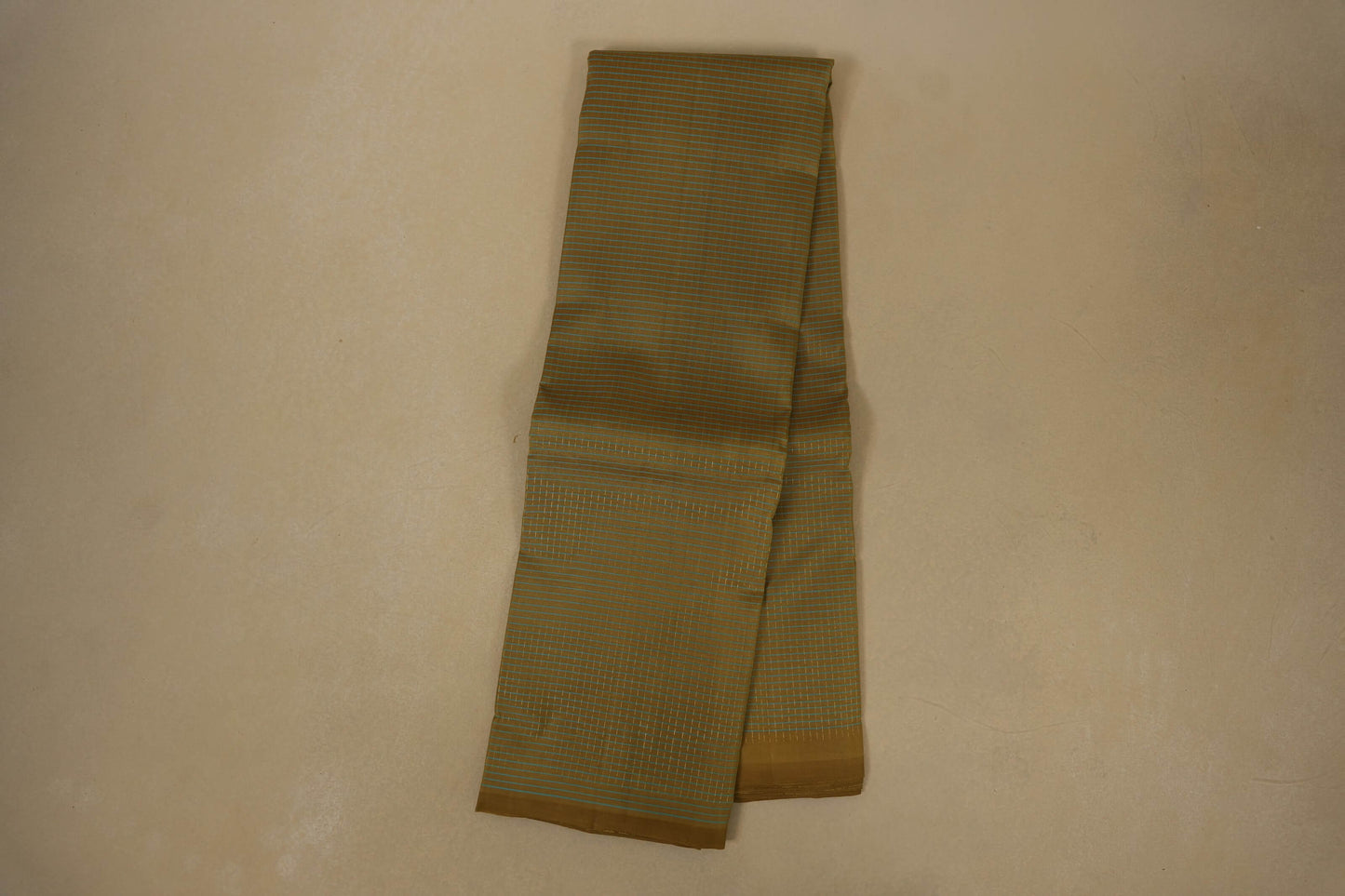 Borderless light weight kanchipuram silk saree