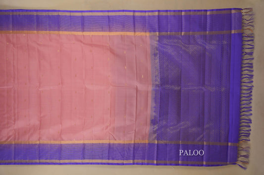 light weight kanchipuram silk saree paloo
