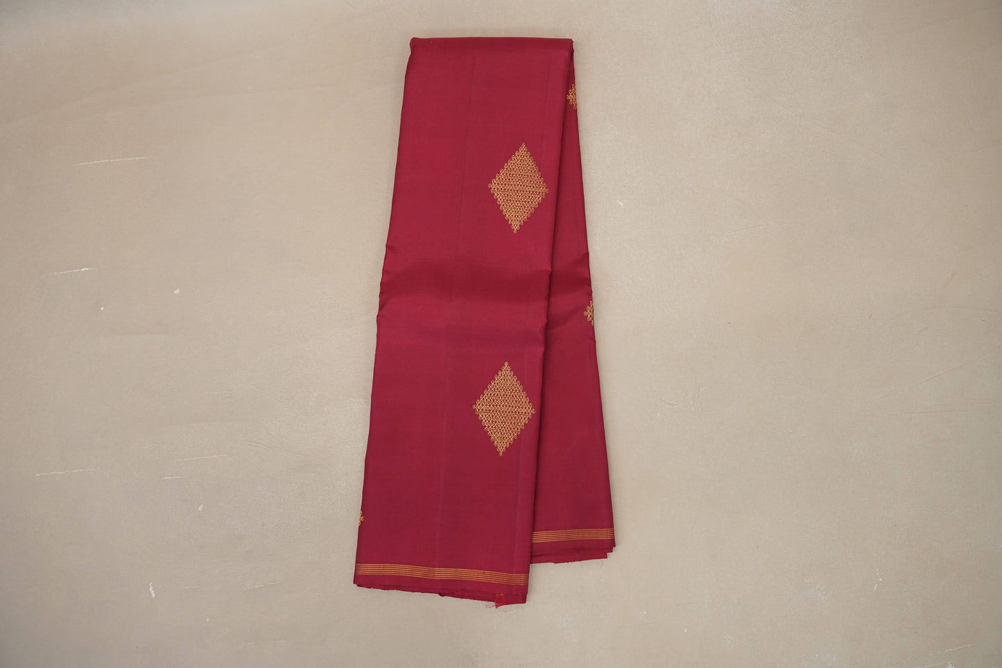 Maroon Vintage Kanjivaram Silk Saree SS8864