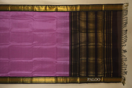 vintage silk cotton saree paloo