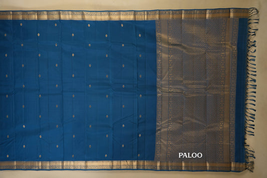 light weight kanchipuram silk saree paloo