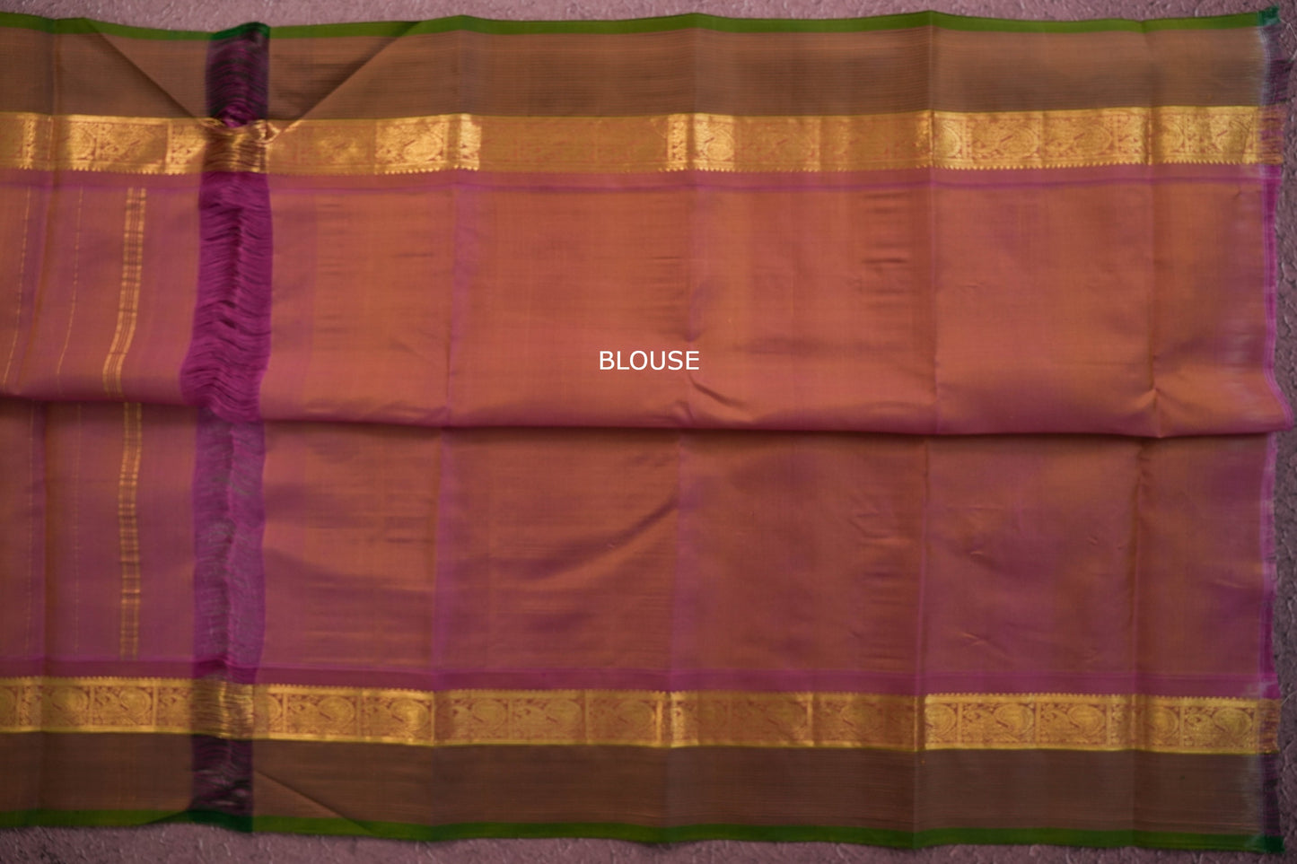 Sandal Light Weight Kanjivaram Silk Saree SS6395
