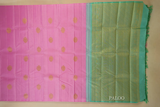vintage kanjivaram silk saree paloo