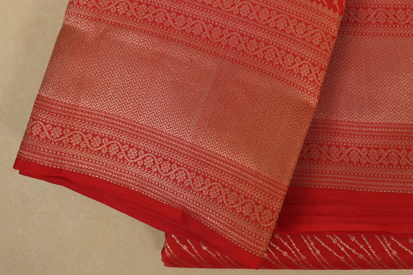 Red Kanjivaram Silk Saree SS7945