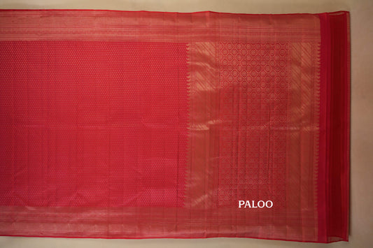 Red Kanjivaram Silk Saree SS7949