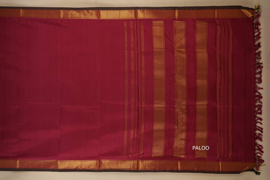 ten yards madisar silk saree paloo