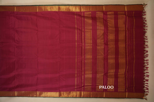 ten yards madisar silk saree paloo