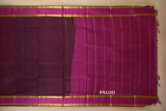 ten yards madisar silk saree paloo