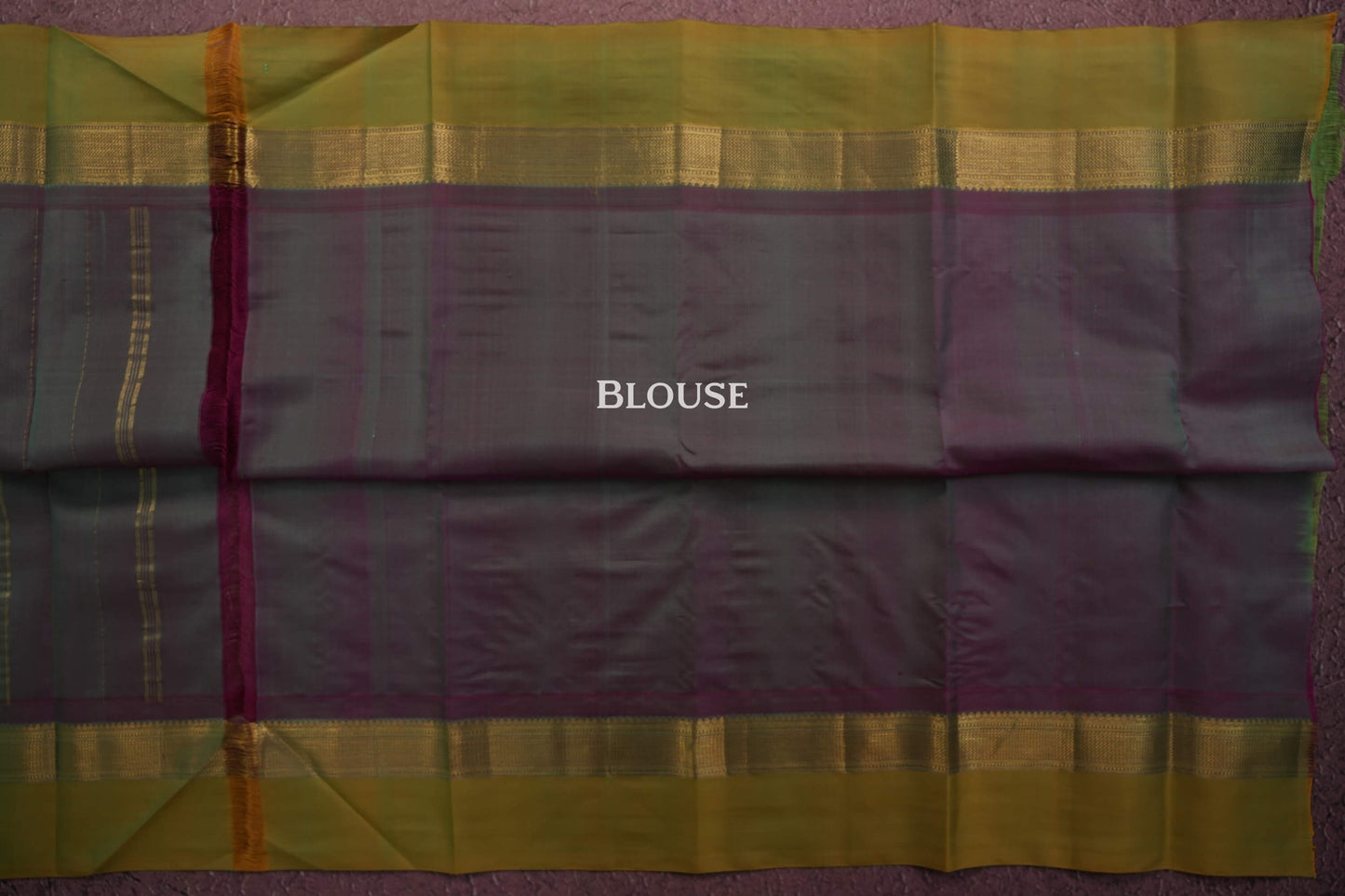 Rexona green Light Weight Kanjivaram Silk Saree SS6470