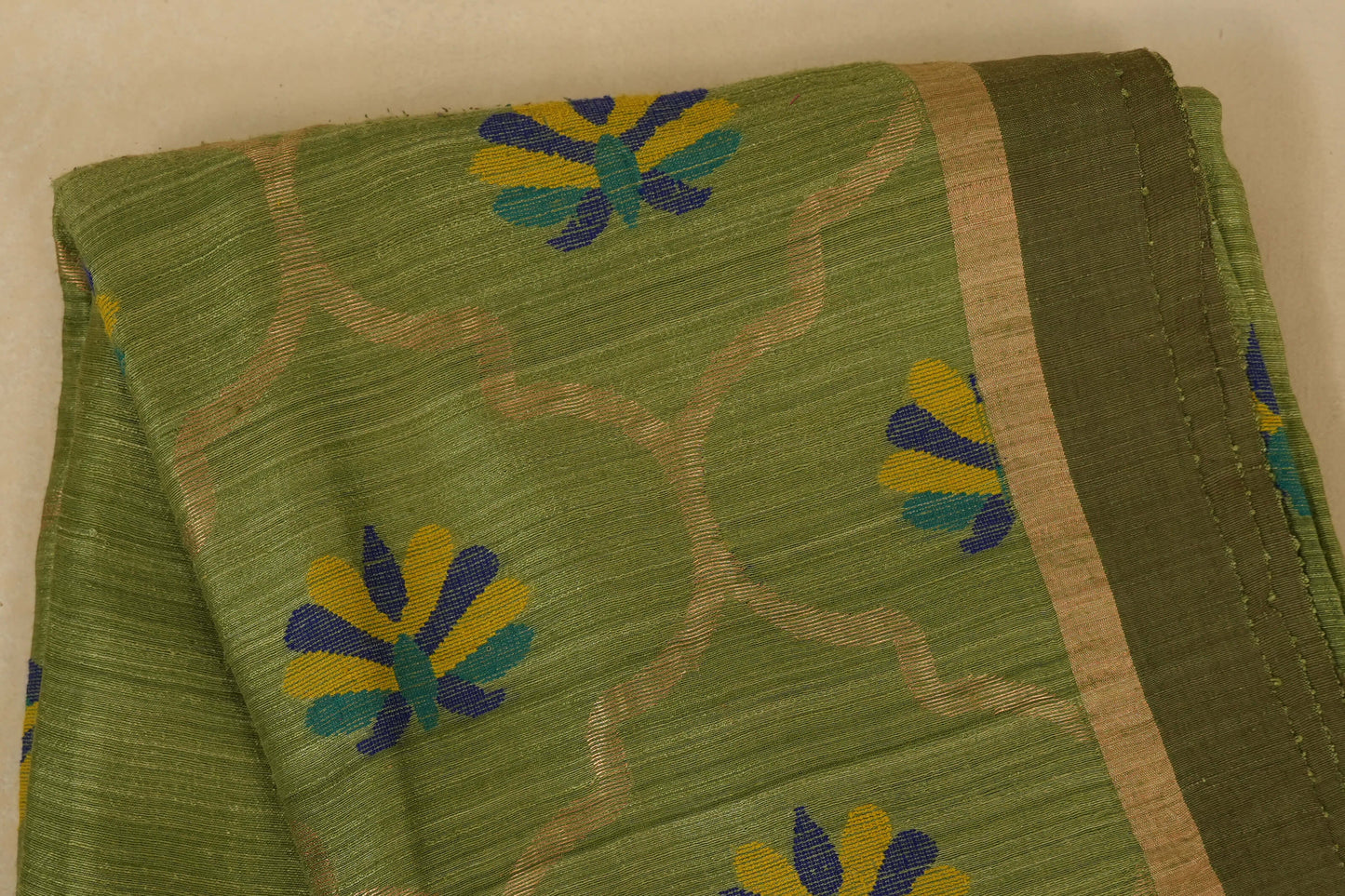 Online tussar silk saree