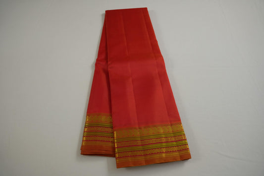 Plain light weight kanchipuram saree