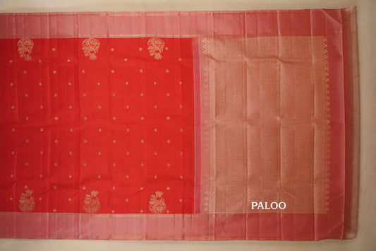 vintage kanjivaram silk saree paloo