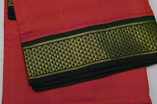 Plain ten yards madisar silk saree