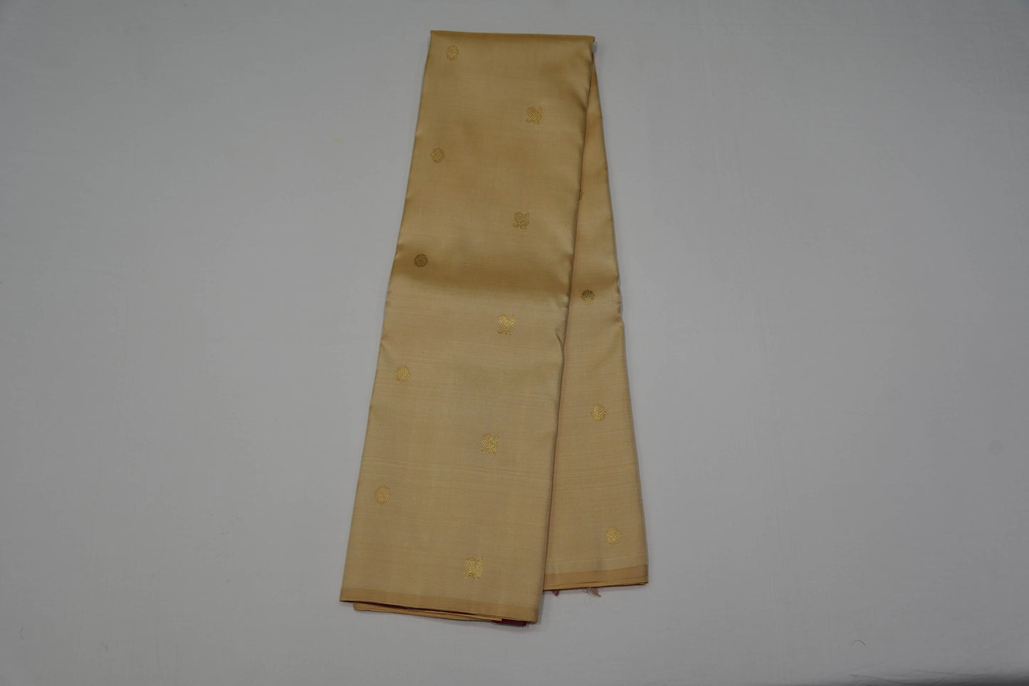 Borderless kanchipuram silk saree