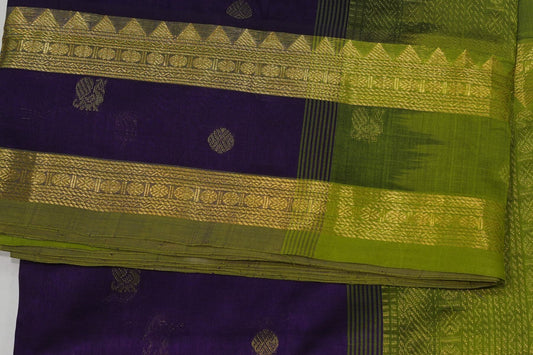 Online nine and half yards madisar silk cotton saree