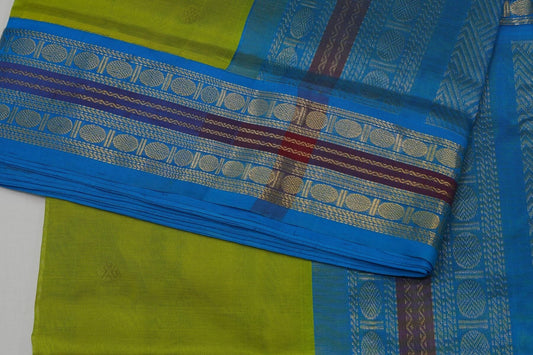 Online nine and half yards madisar silk cotton saree