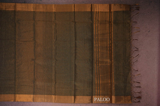 Semi linen saree SS7447