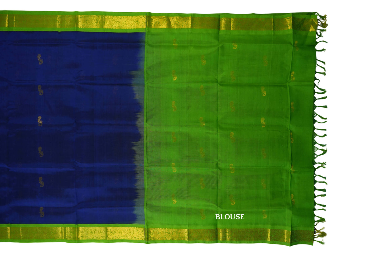 vintage silk cotton saree blouse