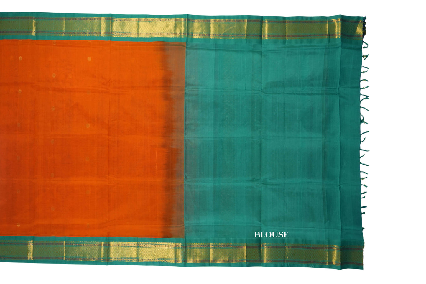 vintage silk cotton saree blouse