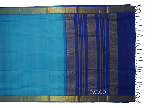 vintage silk cotton saree paloo