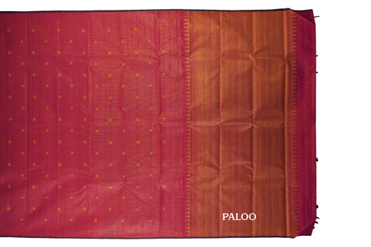 vintage kanjivaram silk saree paloo