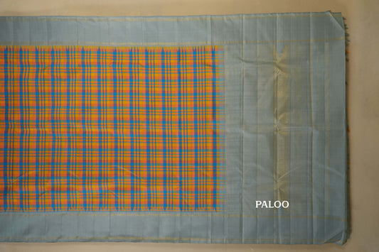 vintage kanjivaram silk saree paloo
